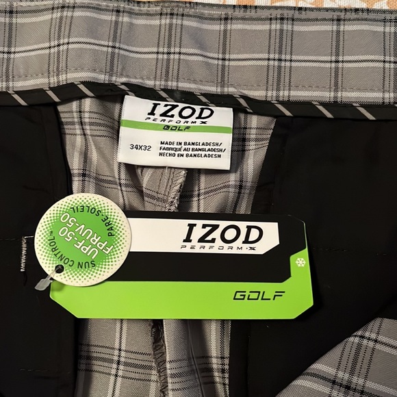 IZOD men’s golf pants.  34x32. New with tag. - Picture 4 of 7